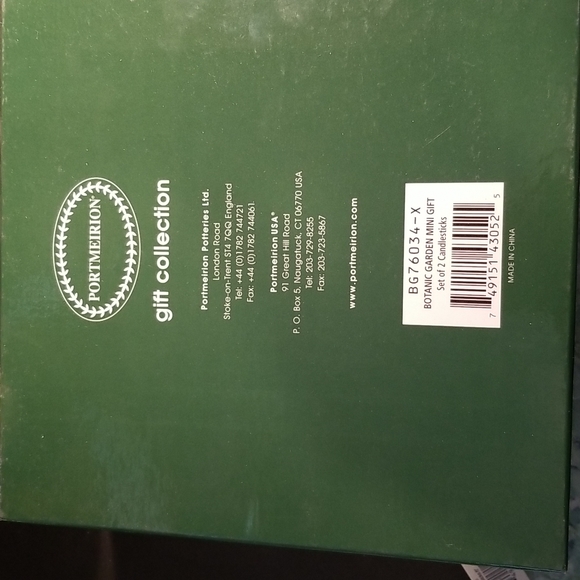 Portmeirion Pottery Candlesticks - Picture 8 of 8